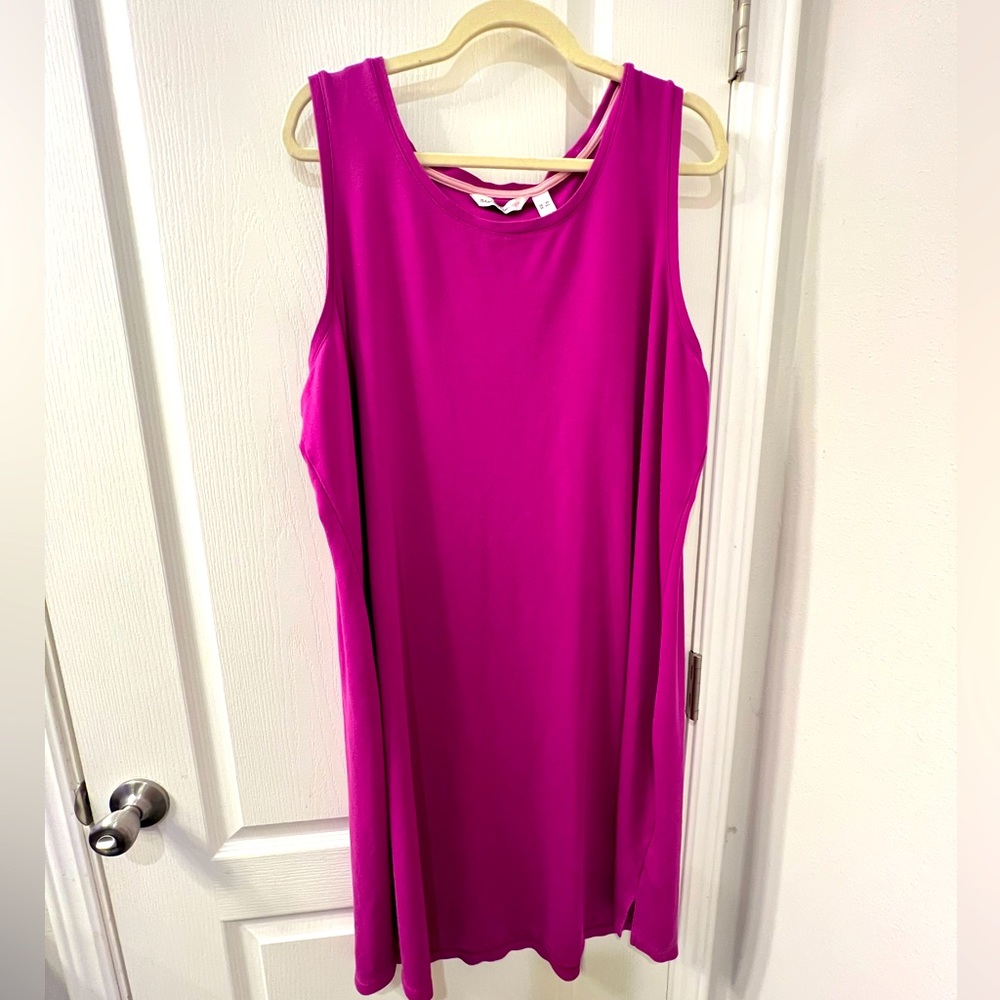 Fuschia Isaac Mizrahi Dress